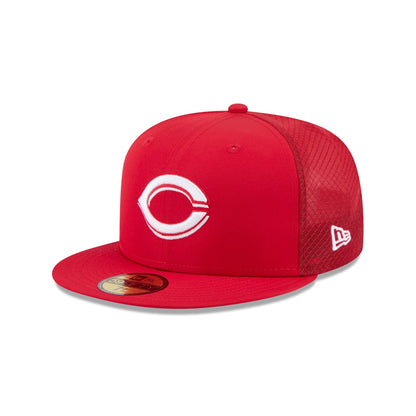 Cincinnati Reds 2026 Batting Practice Fan Pack 59FIFTY Fitted Hat