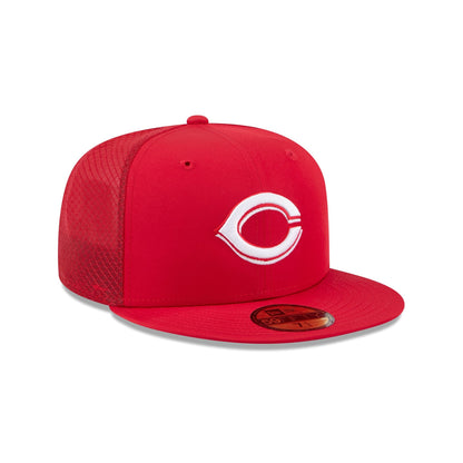 Cincinnati Reds 2026 Batting Practice Fan Pack 59FIFTY Fitted Hat