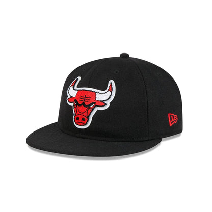 Chicago Bulls Chenille Woven Retro Crown 9FIFTY Adjustable Hat