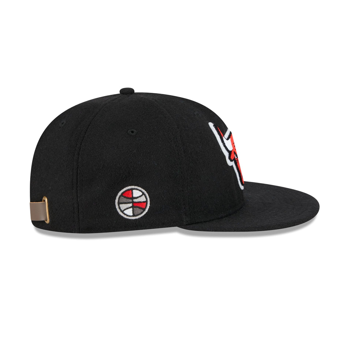Chicago Bulls Chenille Woven Retro Crown 9FIFTY Adjustable Hat