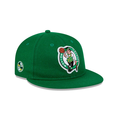 Boston Celtics Chenille Woven Retro Crown 9FIFTY Adjustable Hat