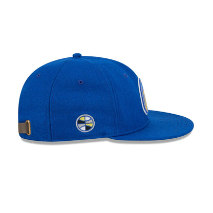 Golden State Warriors Chenille Woven Retro Crown 9FIFTY Adjustable Hat