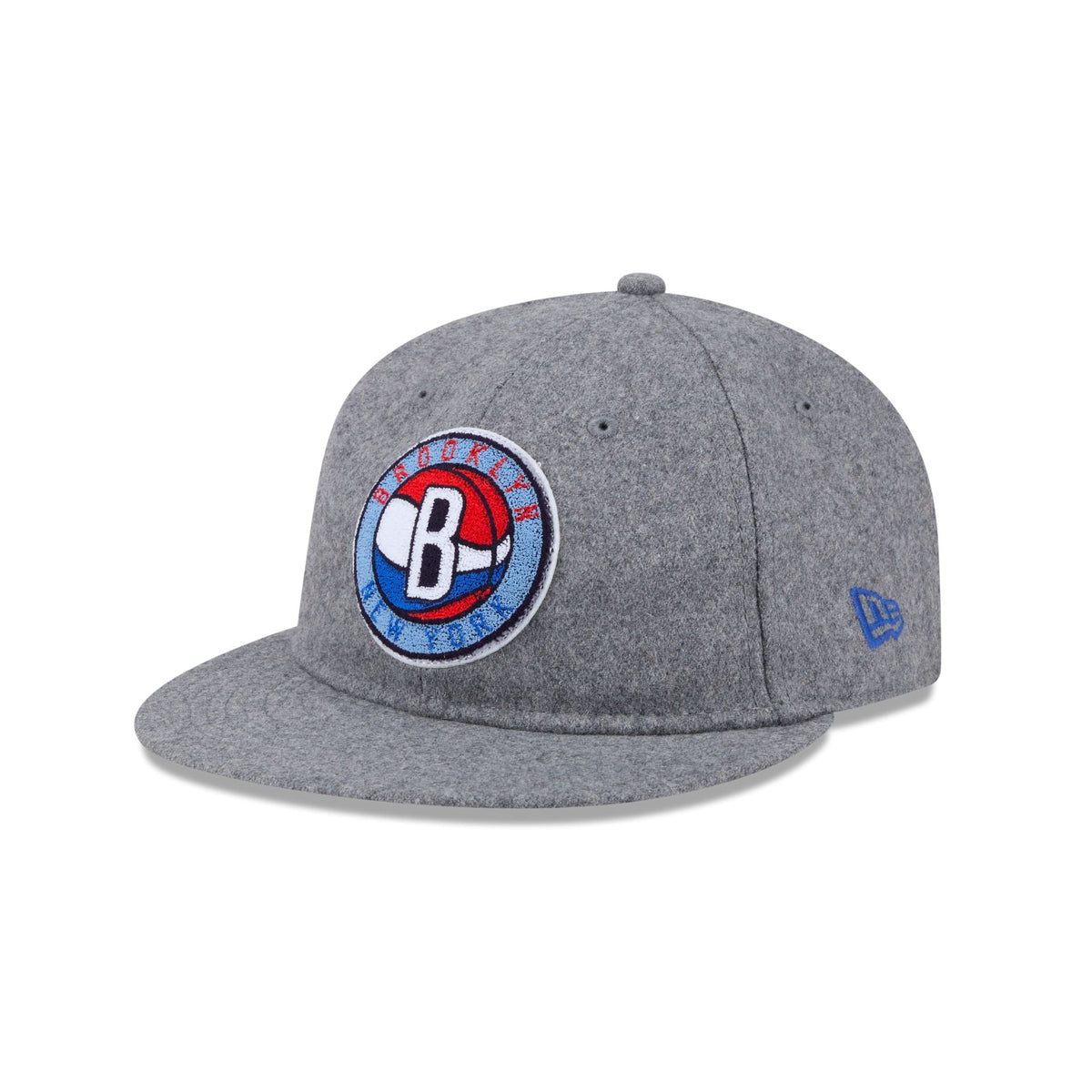 Brooklyn Nets Chenille Woven Retro Crown 9FIFTY Adjustable Hat