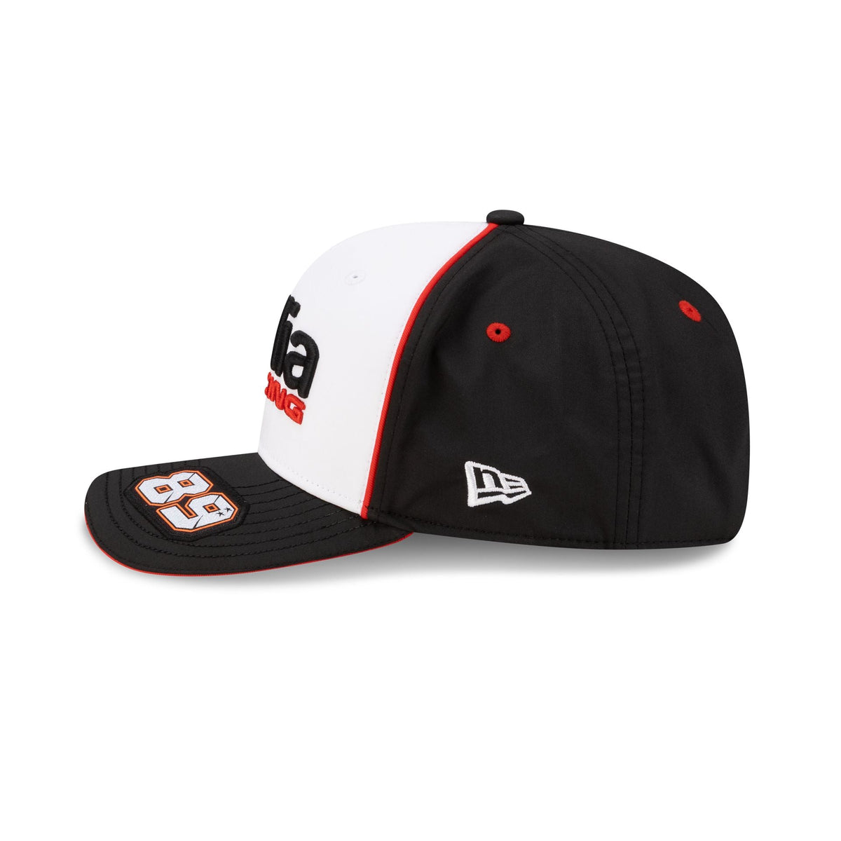 Aprilia Racing Jorge Martín White 9SEVENTY Stretch-Snap Hat