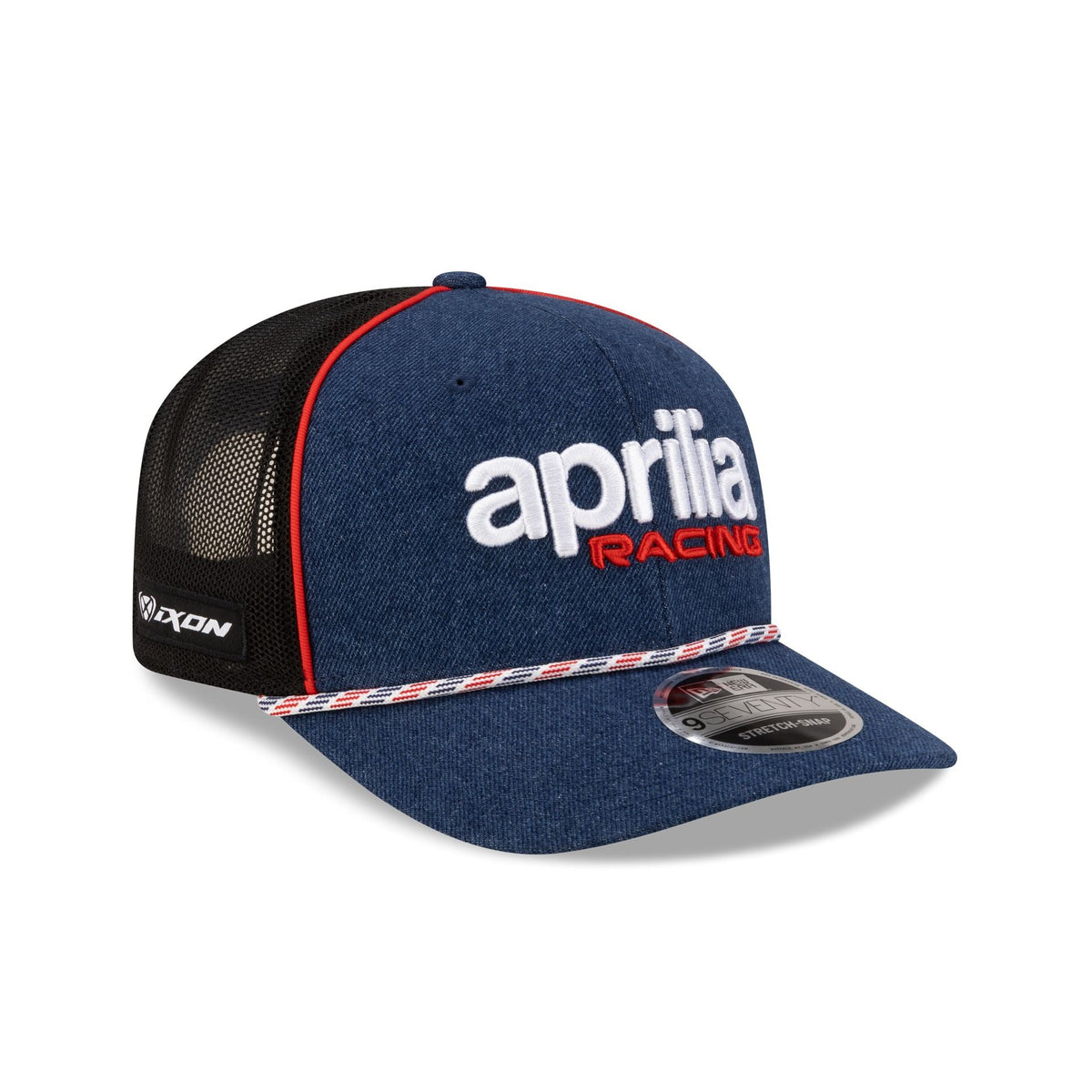 2026 Austin Race Special Aprilia Racing Denim 9SEVENTY Trucker Hat