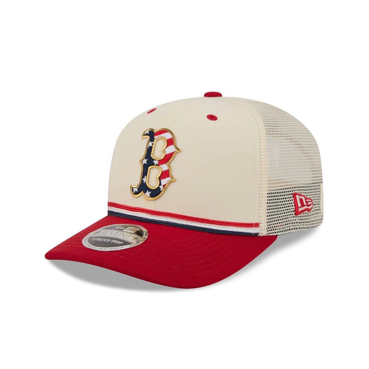 Boston Red Sox Independence Day 2026 9SEVENTY Trucker Hat
