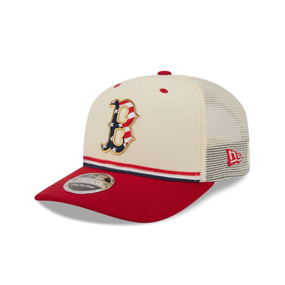 Boston Red Sox Independence Day 2026 9SEVENTY Trucker Hat