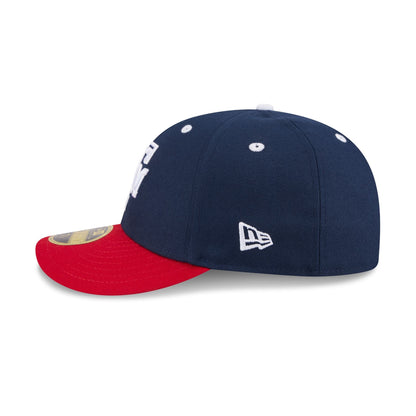 New Era x adidas Texas A&M Aggies Navy Low Profile 59FIFTY Fitted Hat
