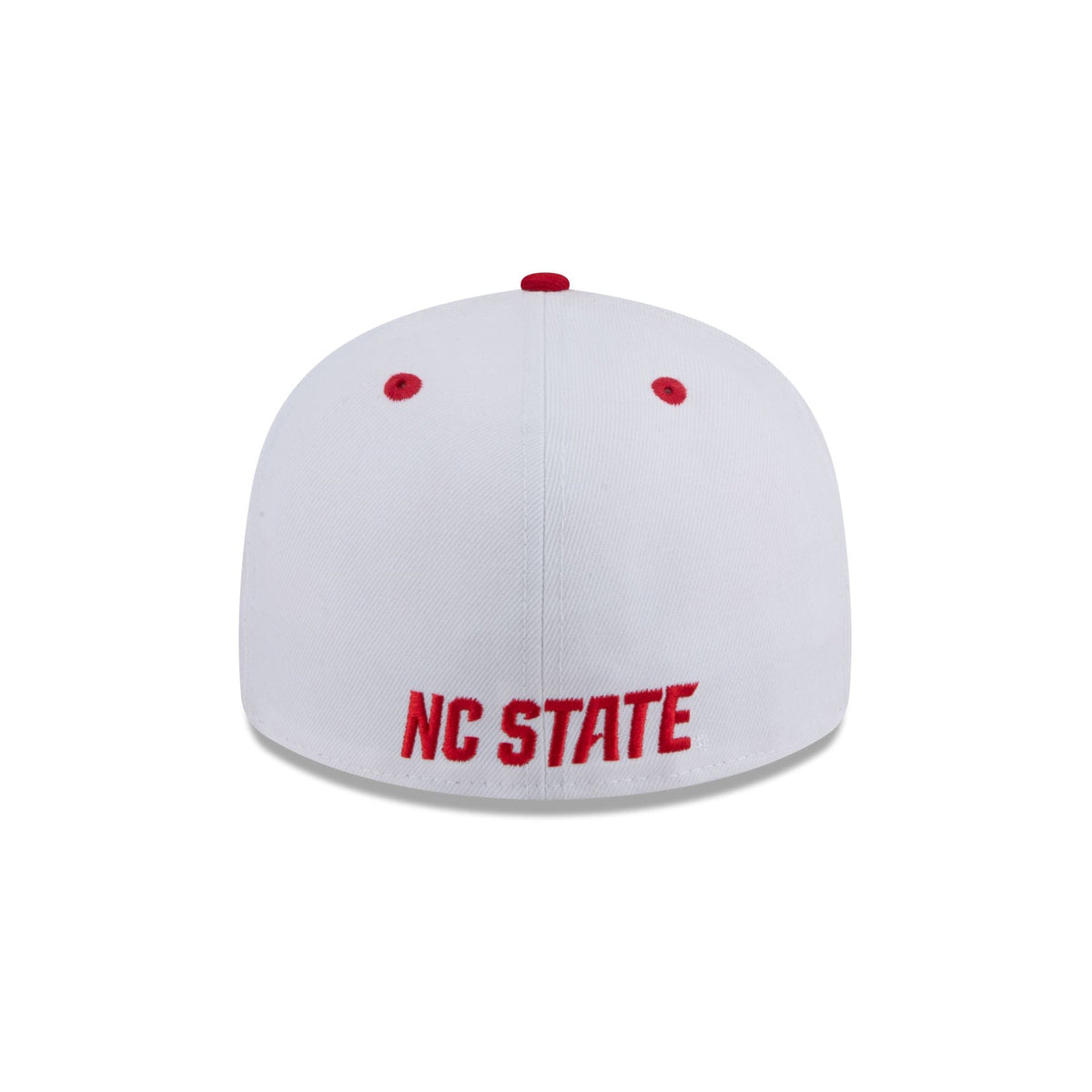 New Era x adidas NC State Wolfpack White Low Profile 59FIFTY Fitted Hat