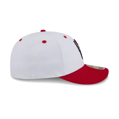 New Era x adidas NC State Wolfpack White Low Profile 59FIFTY Fitted Hat