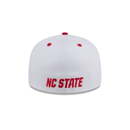 New Era x adidas NC State Wolfpack White 59FIFTY Fitted Hat