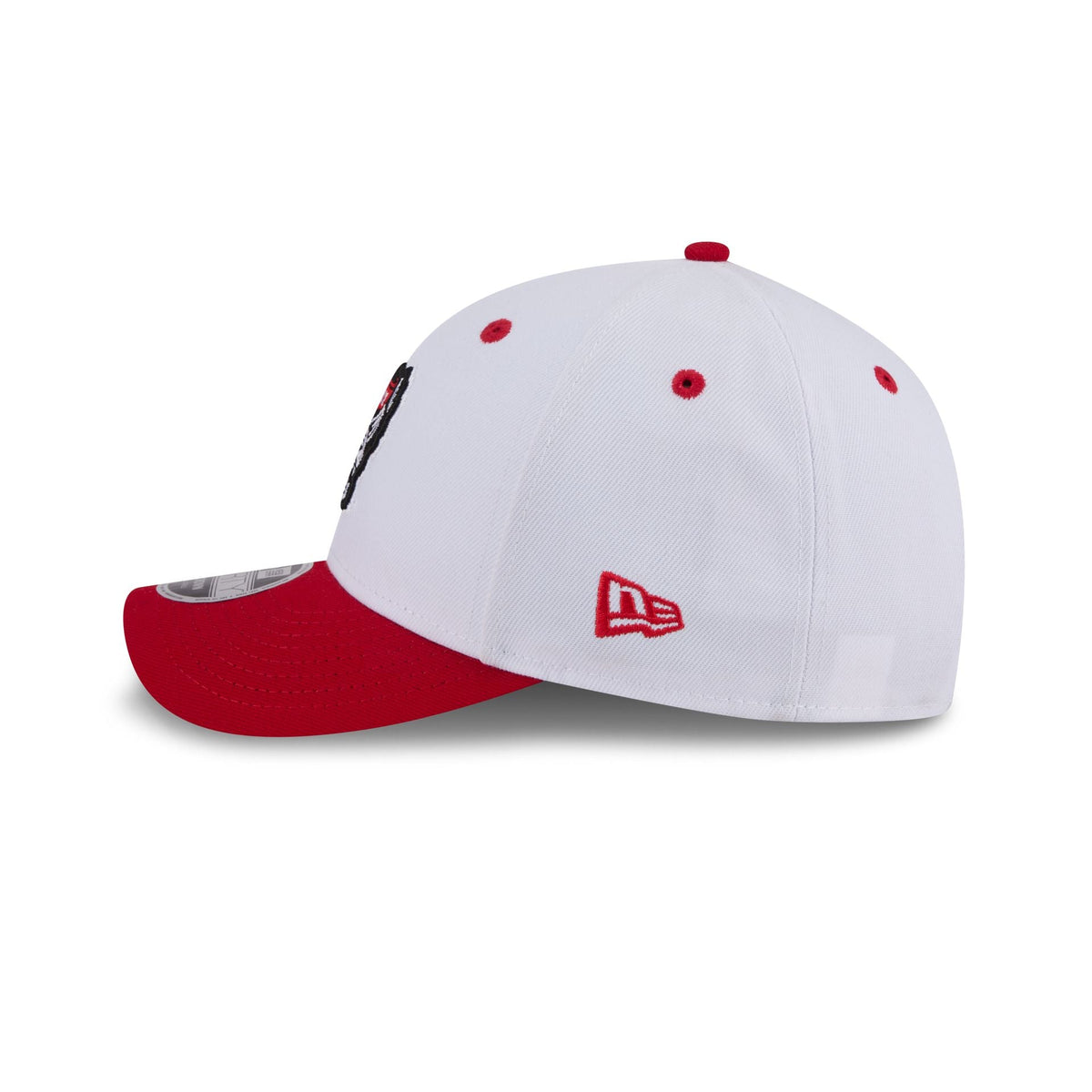 New Era x adidas NC State Wolfpack White 9FORTY M-Crown Snapback Hat