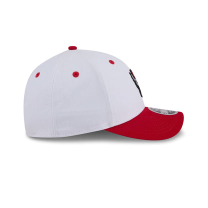 New Era x adidas NC State Wolfpack White 9FORTY M-Crown Snapback Hat