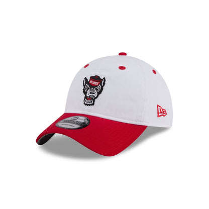 New Era x adidas NC State Wolfpack White 9TWENTY Adjustable Hat