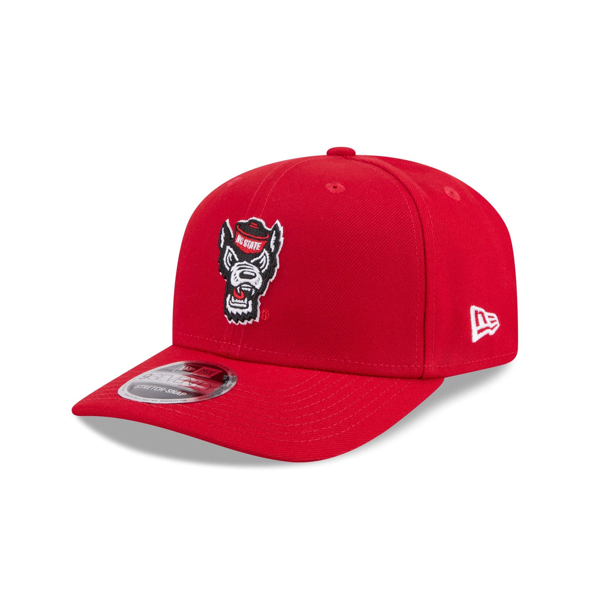 New Era x adidas NC State Wolfpack Scarlet 9SEVENTY Stretch-Snap Hat