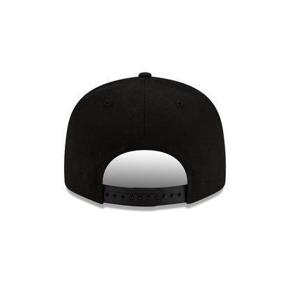 Houston Astros Basic Black & White 9FIFTY Snapback Hat