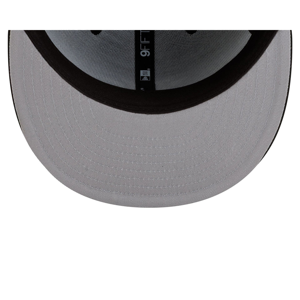 Houston Astros Basic Black & White 9FIFTY Snapback Hat