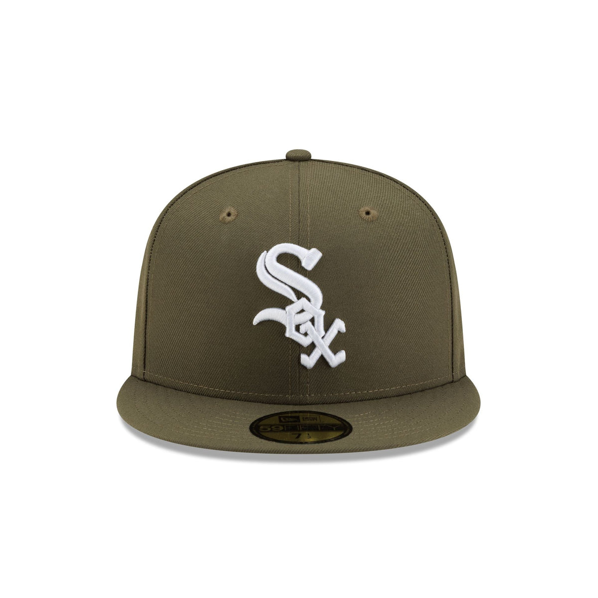 Chicago White Sox Basic Olive Green 59FIFTY Fitted Hat
