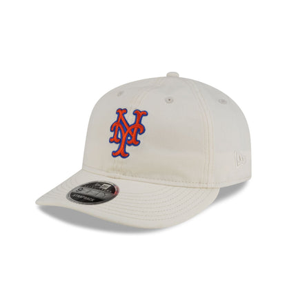 Aimé Leon Dore New York Mets Chrome White Retro Crown 9FIFTY Strapback Hat