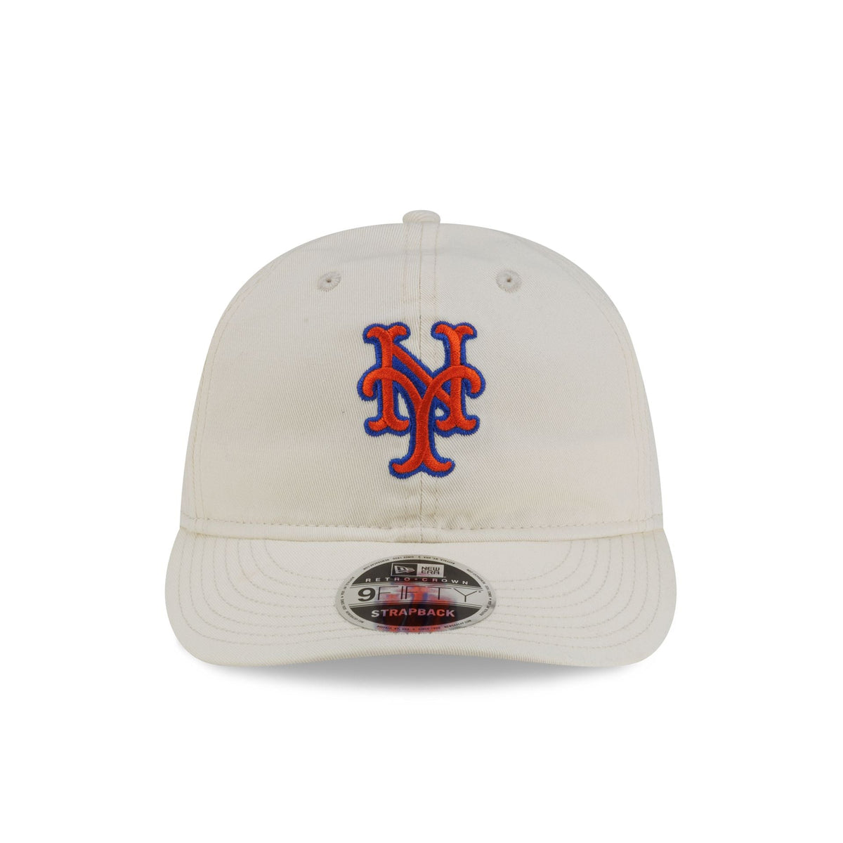 Aimé Leon Dore New York Mets Chrome White Retro Crown 9FIFTY Strapback Hat