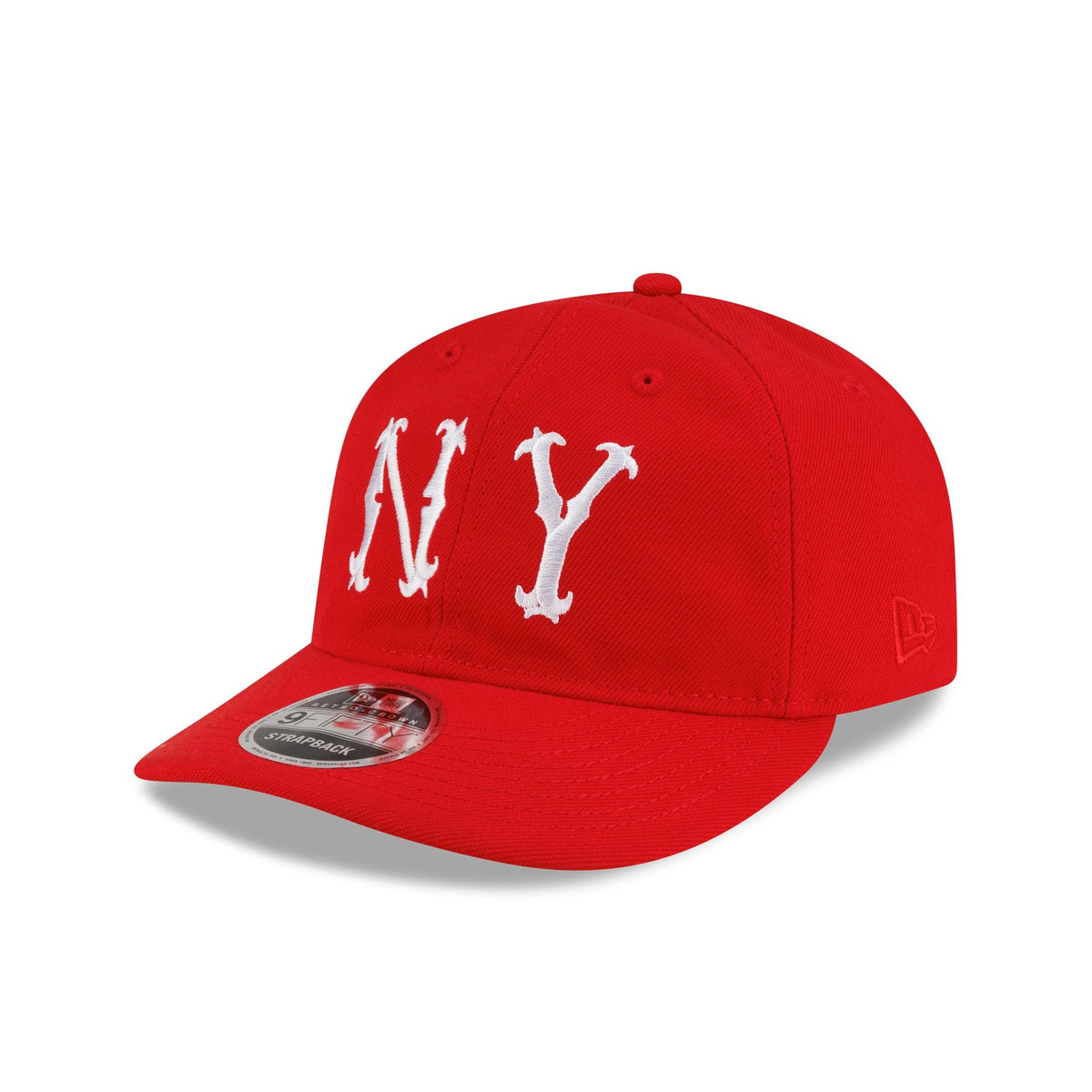 Aimé Leon Dore New York Highlanders Front Door Red Retro Crown 9FIFTY Strapback Hat