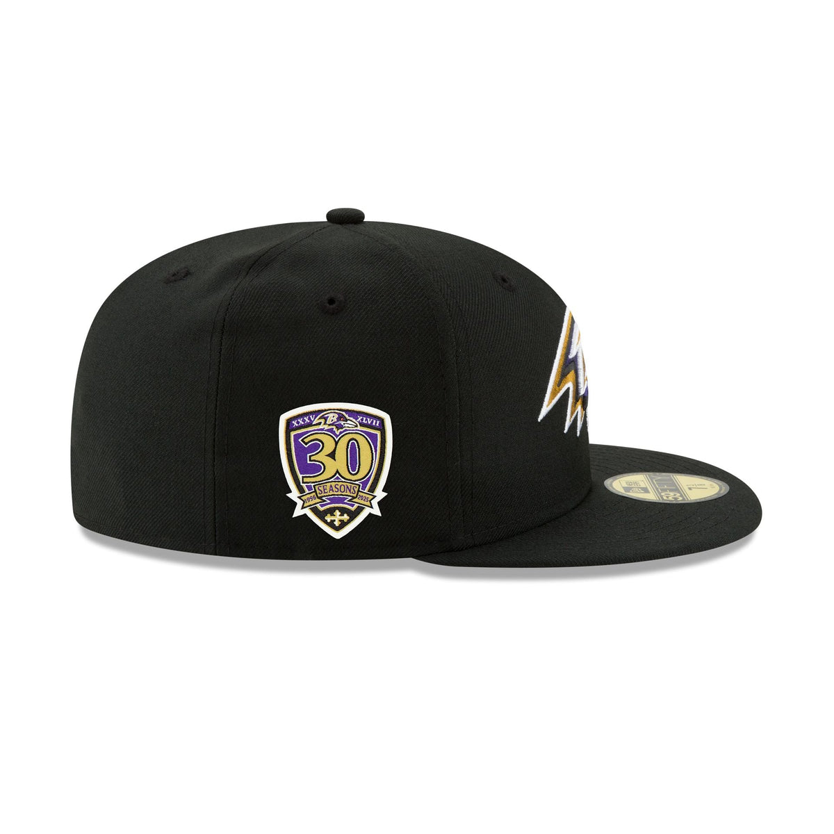 Baltimore Ravens 30th Anniversary 59FIFTY Fitted Hat