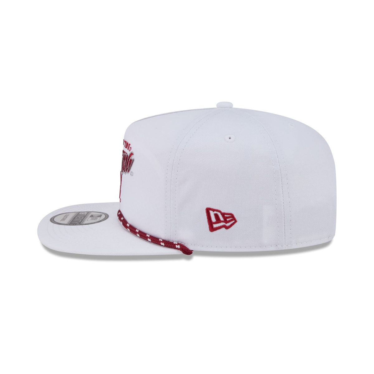 Alabama Crimson Tide Collegiate White 19TWENTY Snapback Hat