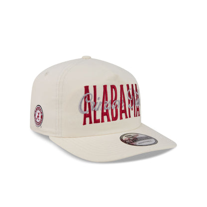 Alabama Crimson Tide Collegiate Script Ivory 19TWENTY Snapback Hat