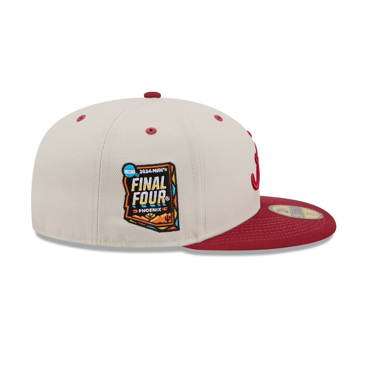 Alabama Crimson Tide Collegiate Two-Tone Chrome 59FIFTY Fitted Hat