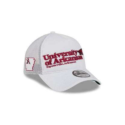 Arkansas Razorbacks Collegiate City, State 9FORTY A-Frame Trucker Hat