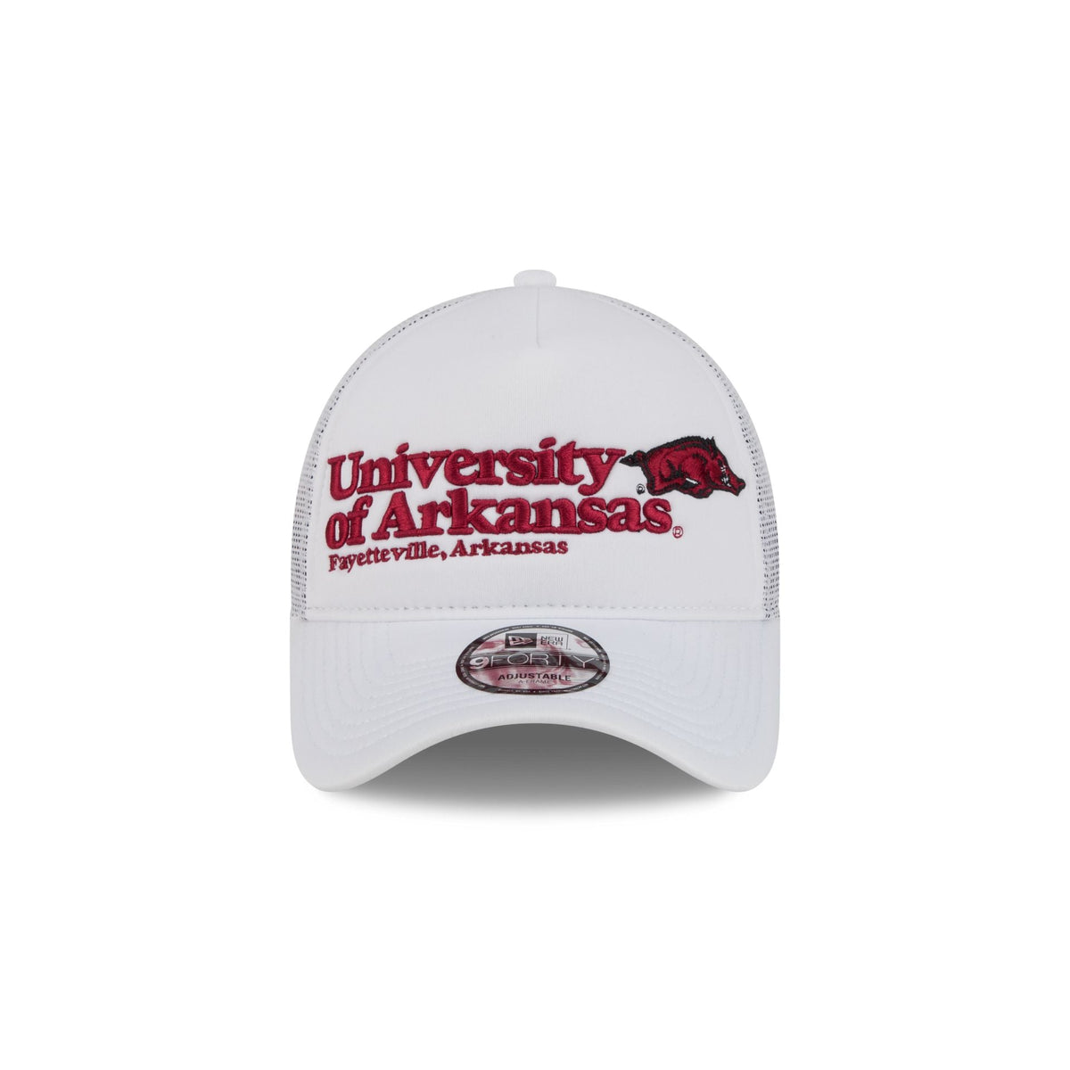 Arkansas Razorbacks Collegiate City, State 9FORTY A-Frame Trucker Hat
