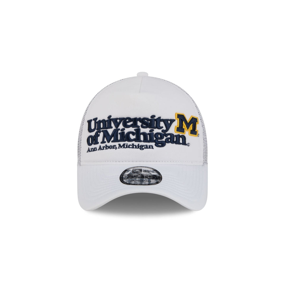 Michigan Wolverines Collegiate City, State 9FORTY A-Frame Trucker Hat
