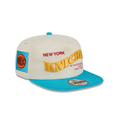 New York Knicks Conference Script Chrome White 19TWENTY Adjustable Hat