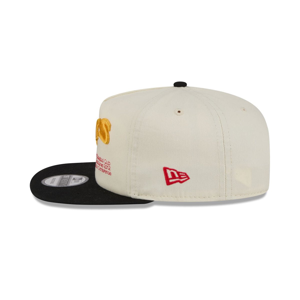 Brooklyn Nets Conference Script Chrome White 19TWENTY Adjustable Hat