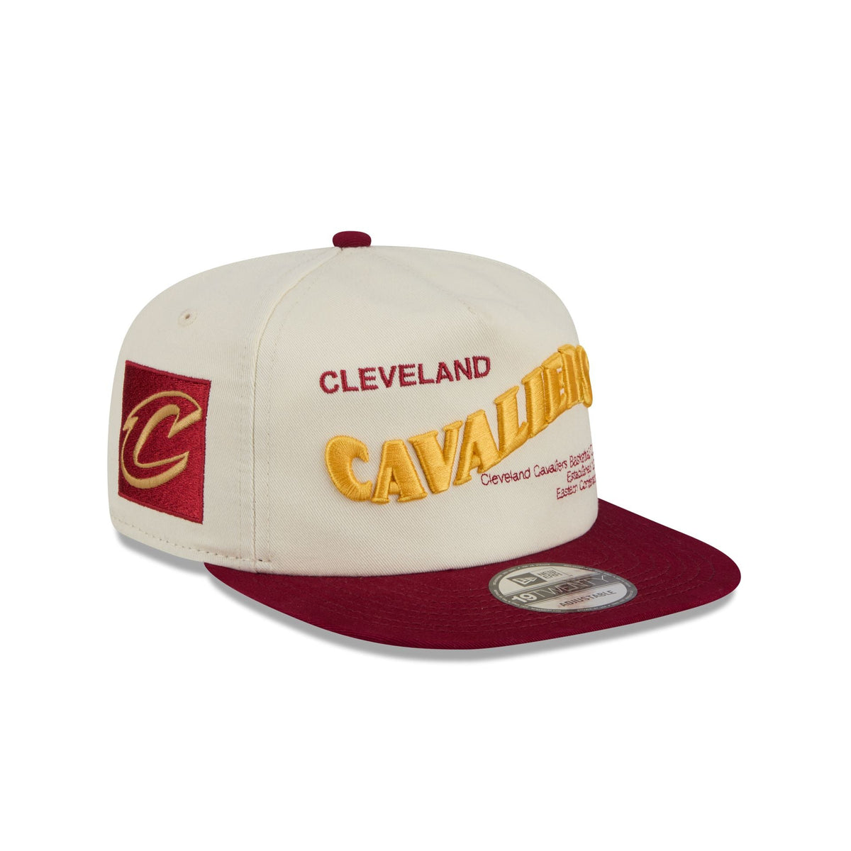 Cleveland Cavaliers Conference Script Chrome White 19TWENTY Adjustable Hat