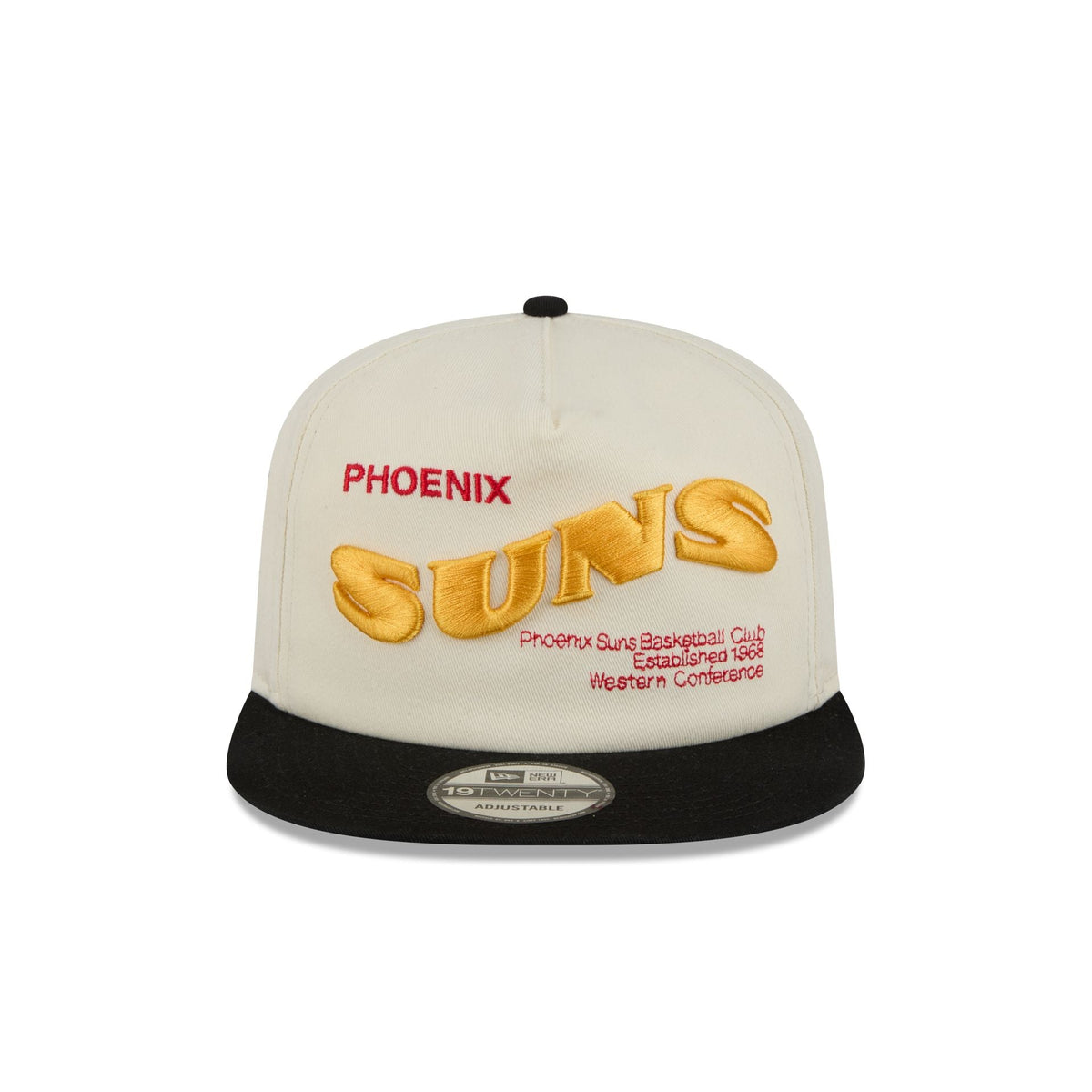Phoenix Suns Conference Script Chrome White 19TWENTY Adjustable Hat