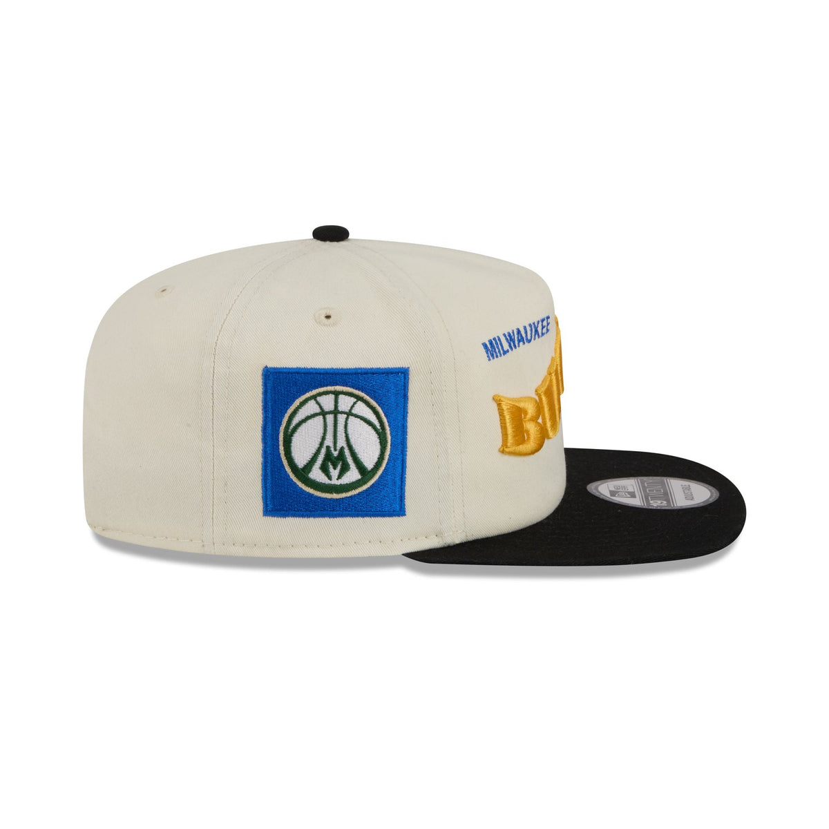 Milwaukee Bucks Conference Script Chrome White 19TWENTY Adjustable Hat