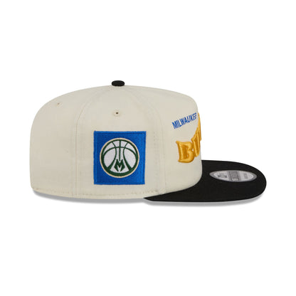 Milwaukee Bucks Conference Script Chrome White 19TWENTY Adjustable Hat