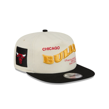 Chicago Bulls Conference Script Chrome White 19TWENTY Adjustable Hat