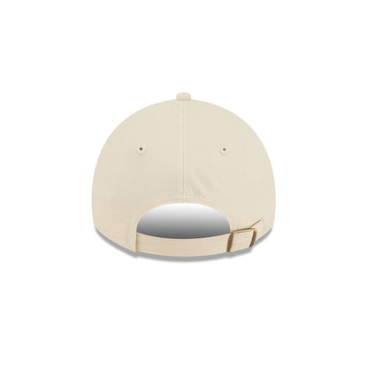 Detroit Pistons Team Logo Cream Casual Classic Adjustable Hat