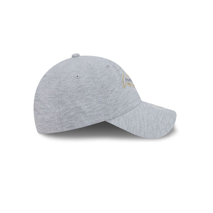 Batgirl Women's Heather Gray Open Back Ponytail Hat