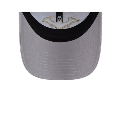 Batgirl Women's Heather Gray Open Back Ponytail Hat