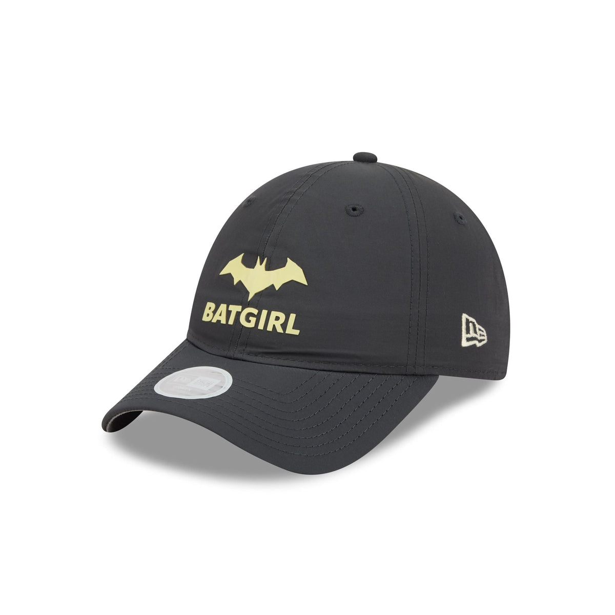 Batgirl Women's Black Open Back Ponytail Hat