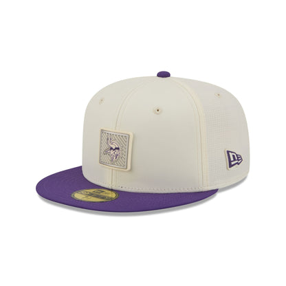 Minnesota Vikings 2026 Training 59FIFTY Fitted Hat
