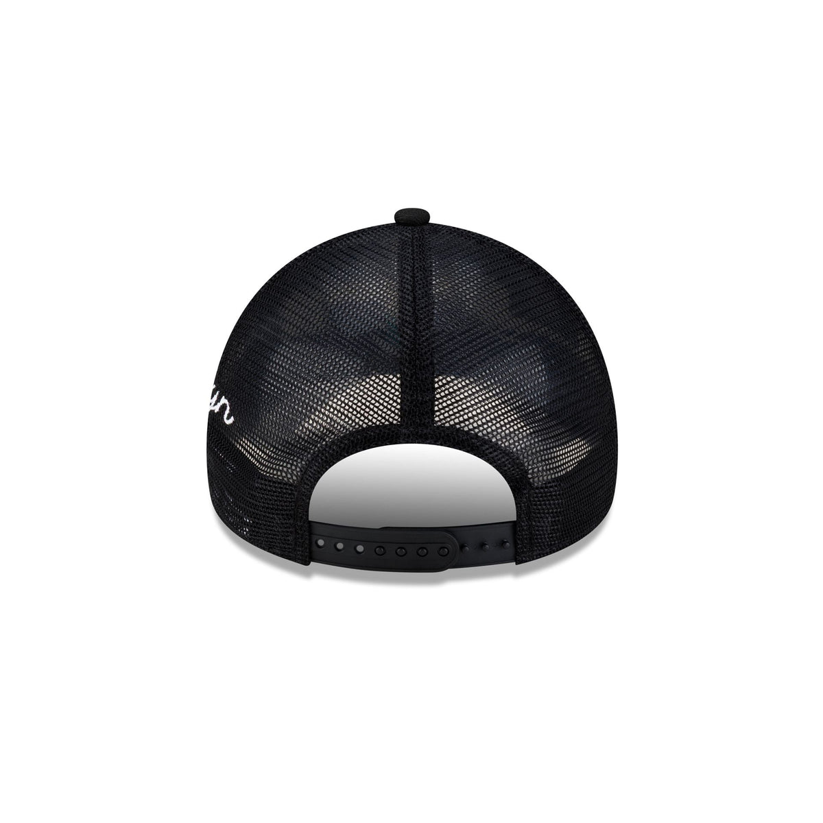 Brooklyn Nets Side Script 9FORTY A-Frame Trucker Hat