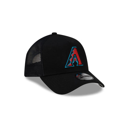 Arizona Diamondbacks Side Script 9FORTY A-Frame Trucker Hat