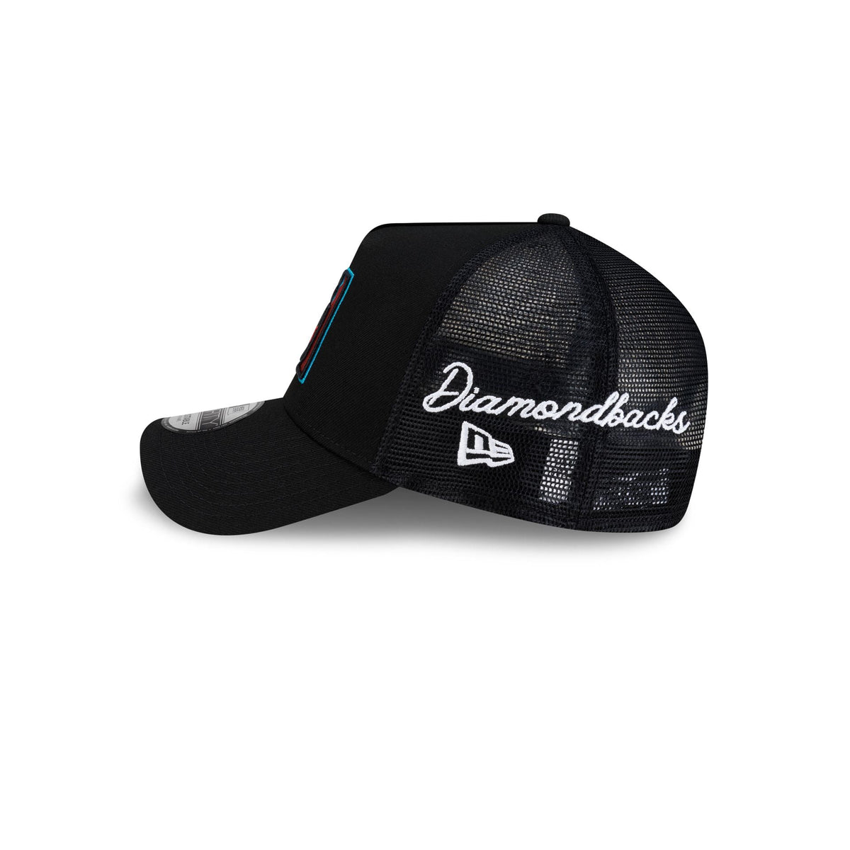 Arizona Diamondbacks Side Script 9FORTY A-Frame Trucker Hat