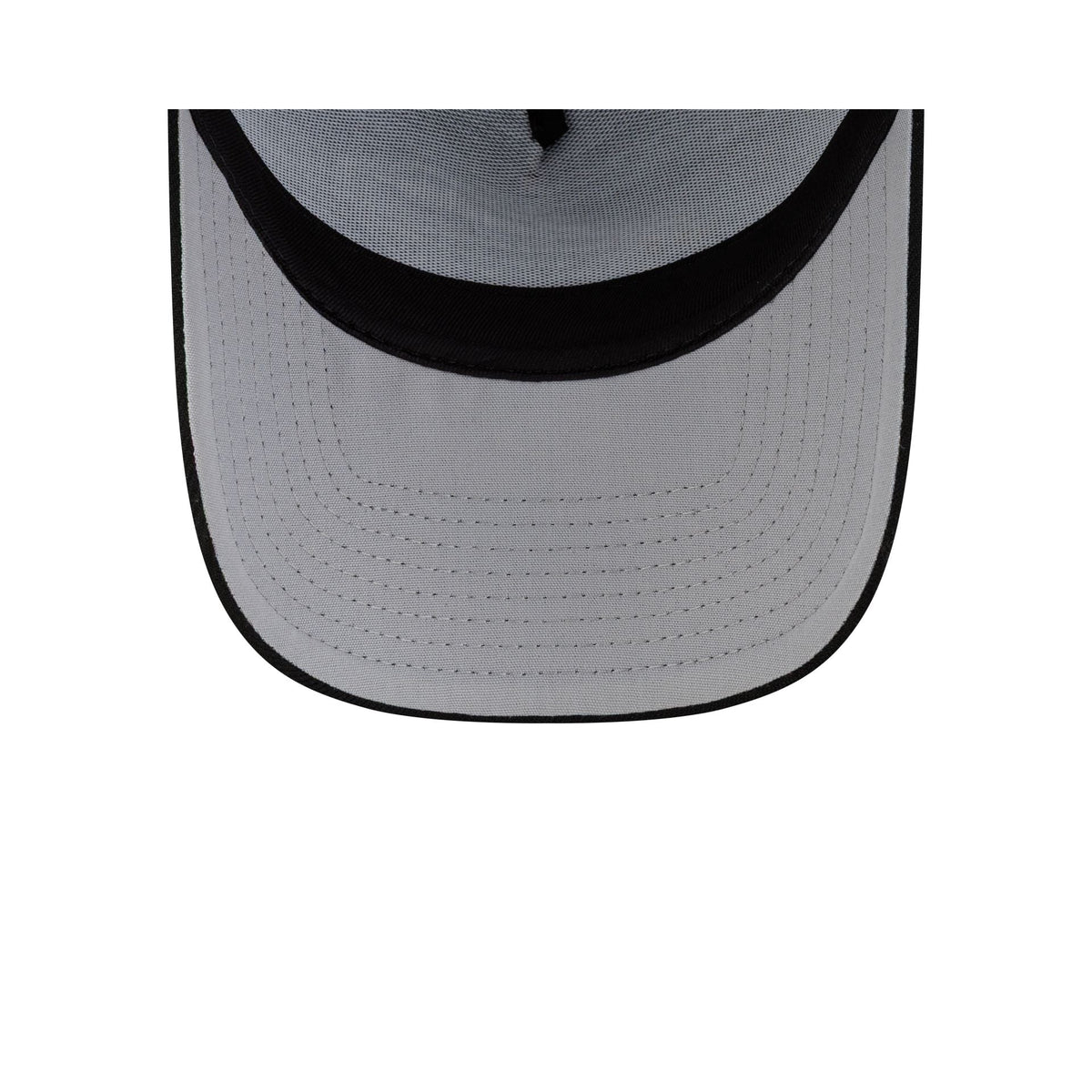 Buffalo Bills Side Script Black 9FORTY A-Frame Trucker Hat
