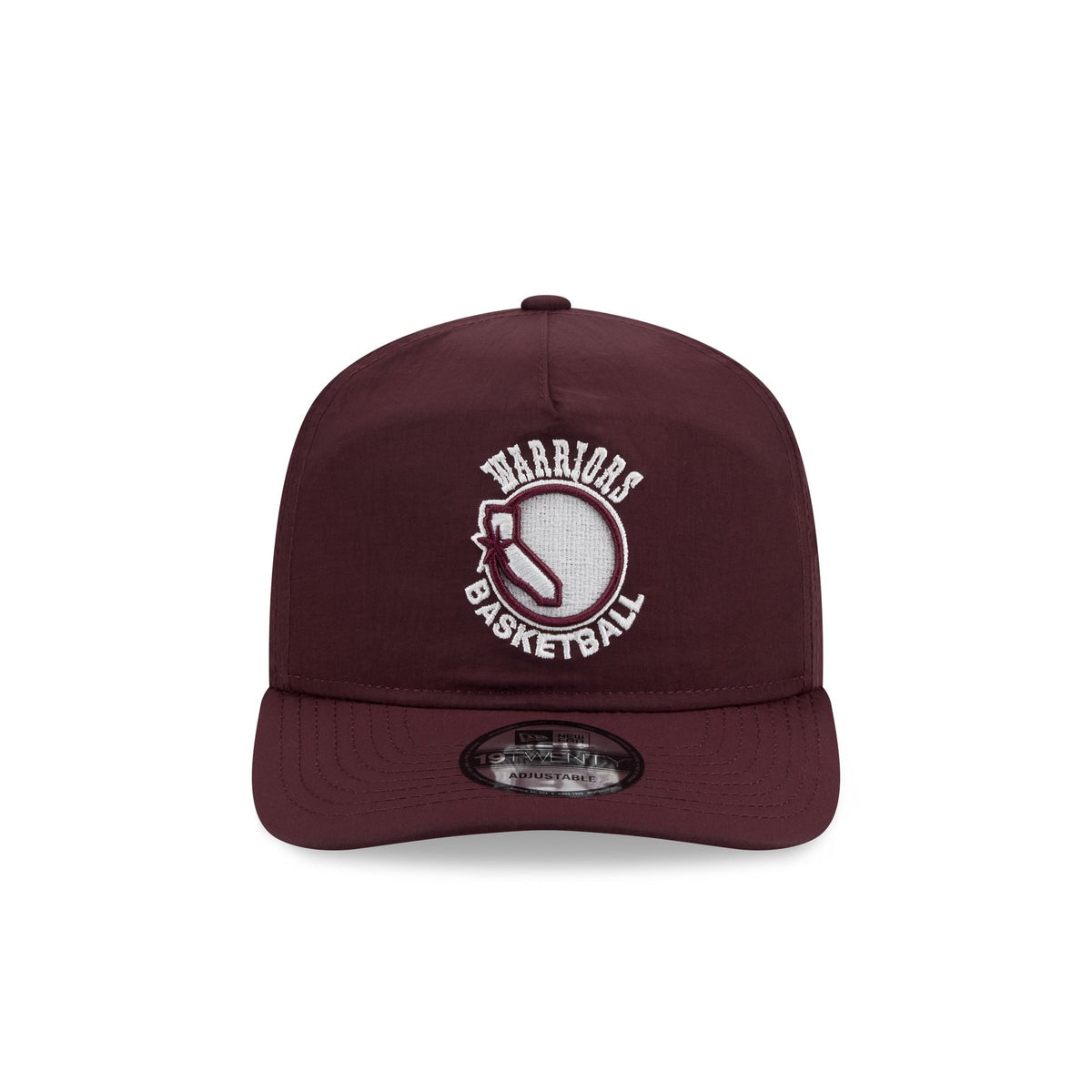 Golden State Warriors Burgundy Nylon 19TWENTY Adjustable Hat