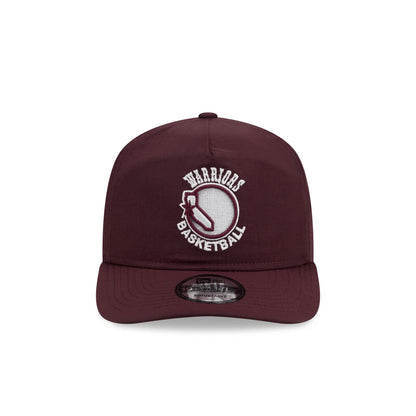 Golden State Warriors Burgundy Nylon 19TWENTY Adjustable Hat